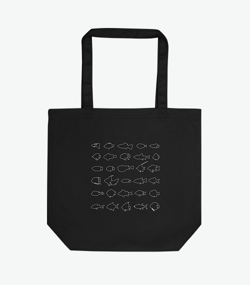 Aquature Fish Eco Tote Bag
